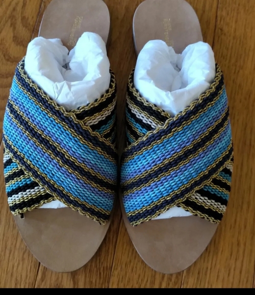 Diane Von Furstenberg Cindi Slide Sandals - Picture 2 of 9